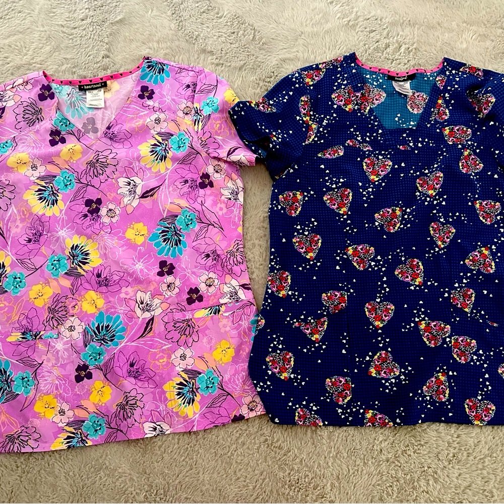 Heart And Soul Scrub Tops